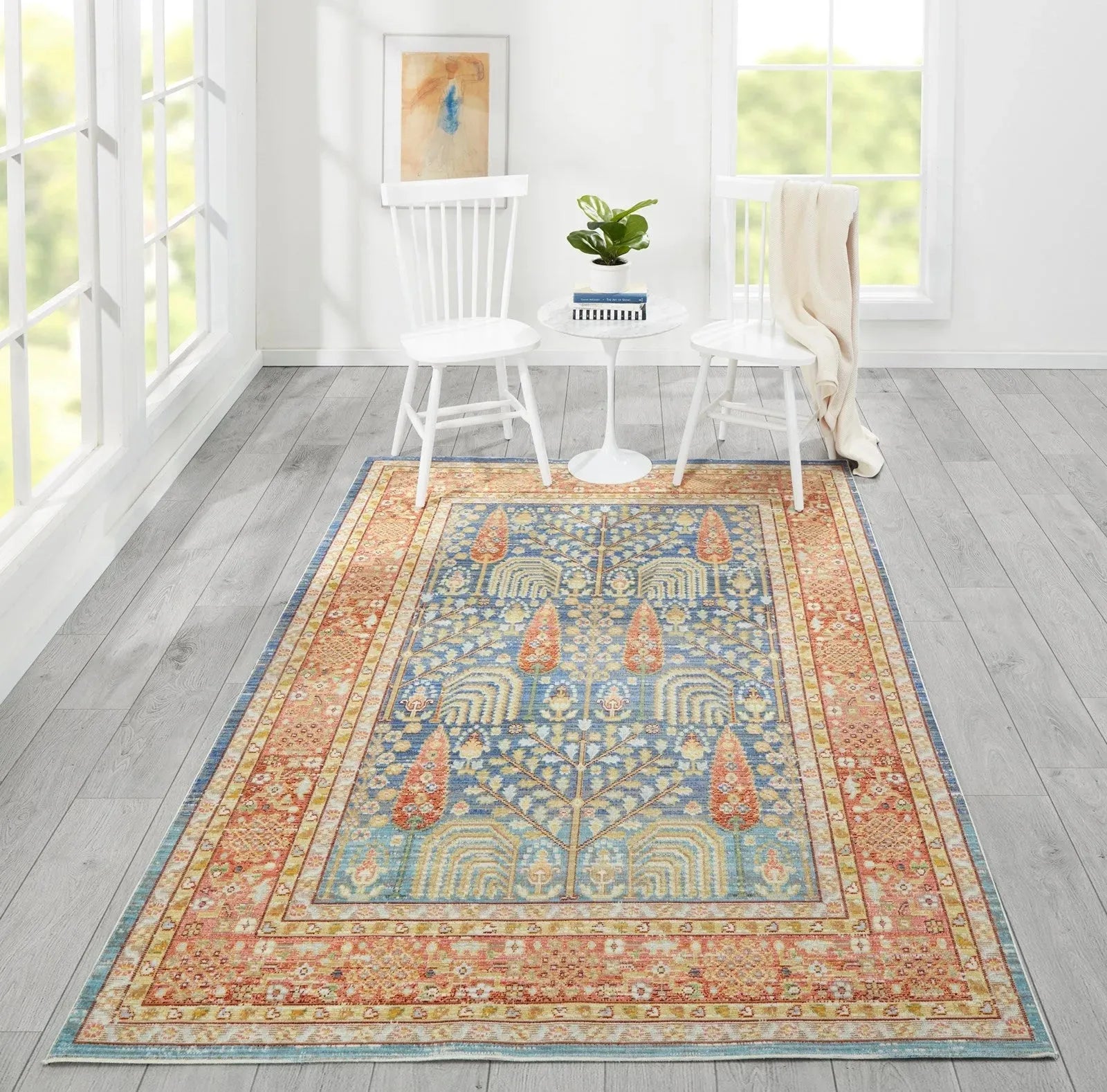 Isabella Isa-8 Blue Rugs