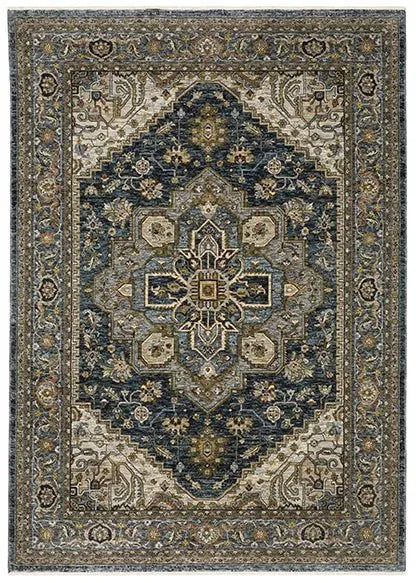 Aberdeen 1144Q Blue Rug