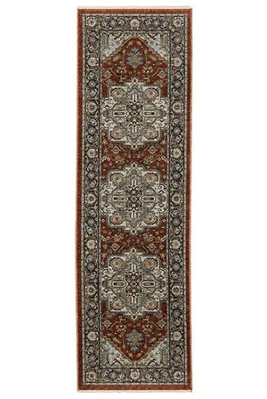 Aberdeen 1144R Red Rug