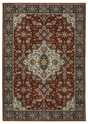 Aberdeen 4151R Red Rug