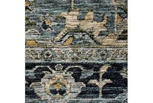 Aberdeen 51G Grey/Blue Rug