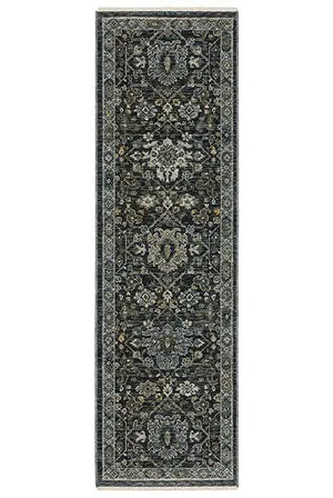 Aberdeen 533K Black Rug