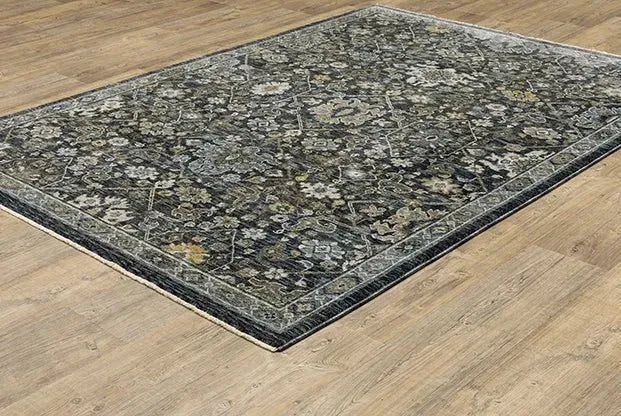 Aberdeen 533K Black Rug