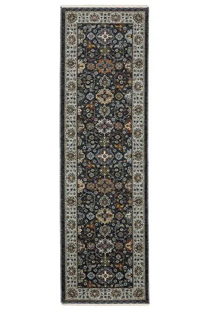 Aberdeen 561B Blue/Grey Rug