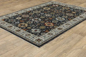 Aberdeen 561B Blue/Grey Rug