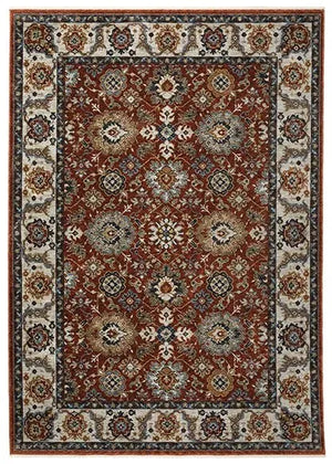 Aberdeen 562R Red Rug