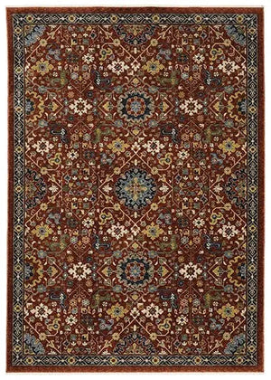 Aberdeen 6R Red Rug