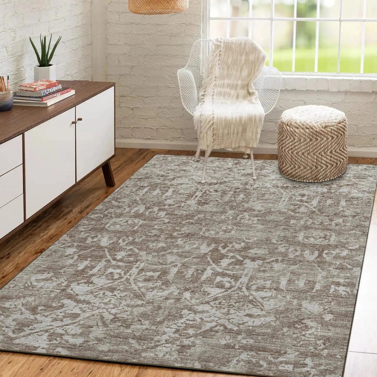 Aberdeen AB1 Mushroom Rug