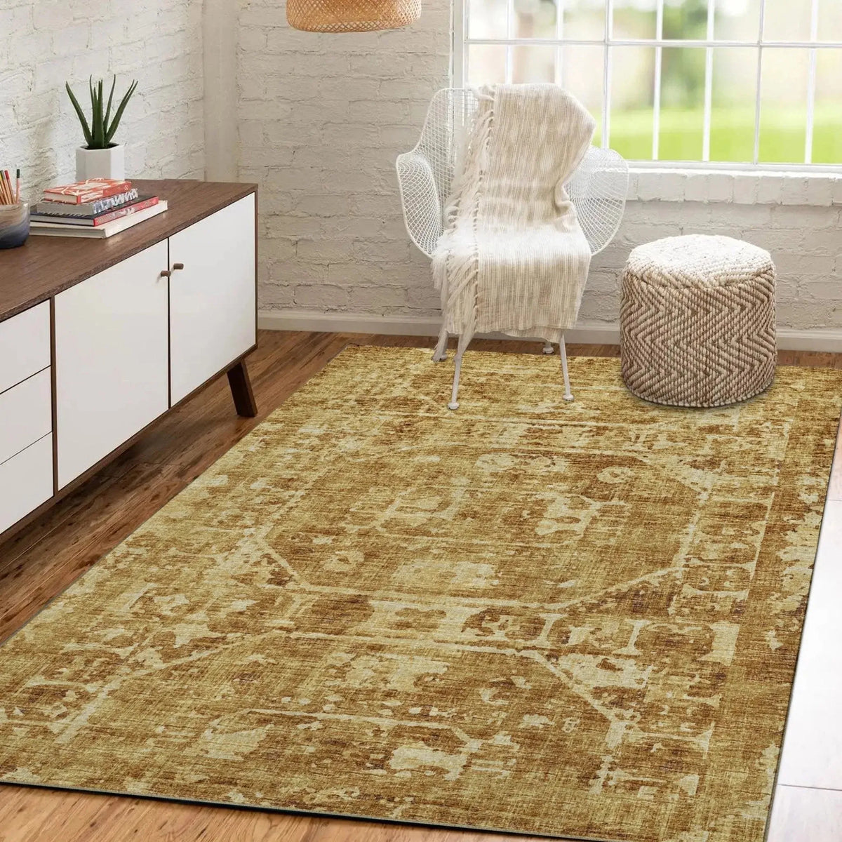 Aberdeen AB2 Gold Rug