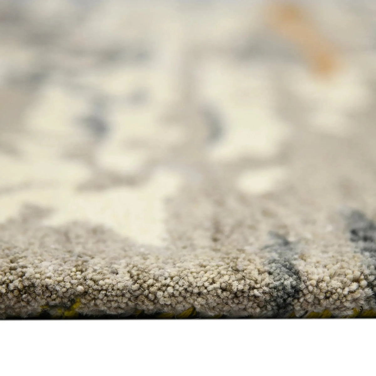 Abstract ABS-3 Orange/Grey Rug