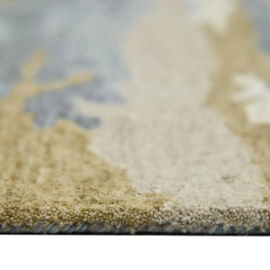 Abstract ABS-5 Water Blue Rug