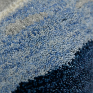 Abstract ABS-7 Blue/Ivory Rug