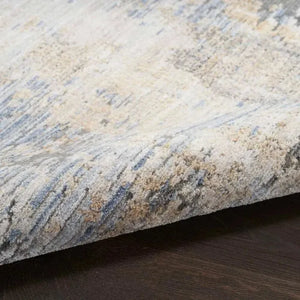 Abstract Hues ABH01 Grey/Blue Rug