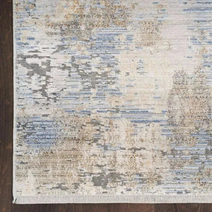 Abstract Hues ABH01 Grey/Blue Rug