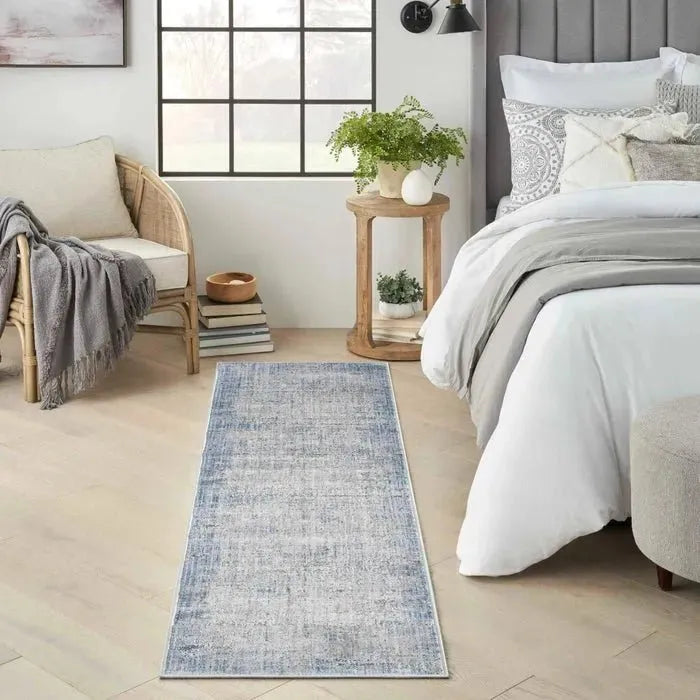 Abstract Hues ABH02 Blue/Grey Rug