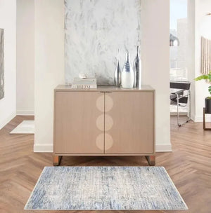 Abstract Hues ABH02 Blue/Grey Rug