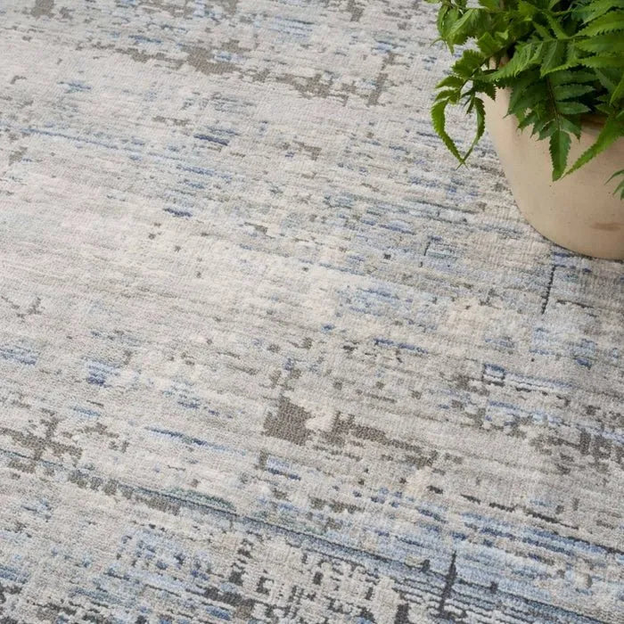 Abstract Hues ABH02 Blue/Grey Rug