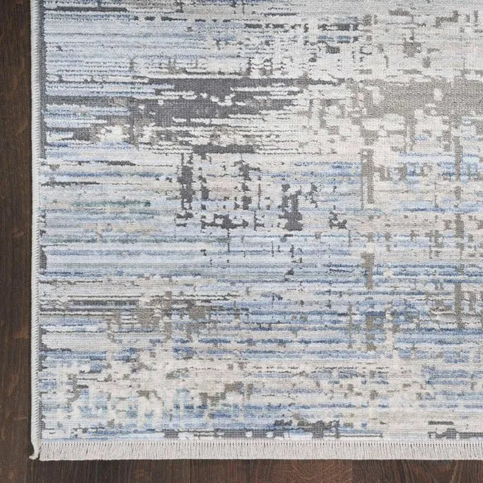 Abstract Hues ABH02 Blue/Grey Rug