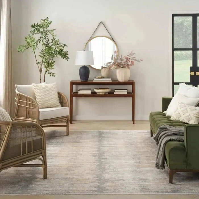 Abstract Hues ABH03 Grey/Gold Rug