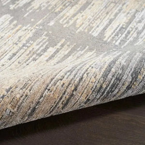 Abstract Hues ABH03 Grey/Gold Rug