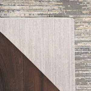 Abstract Hues ABH03 Grey/Gold Rug