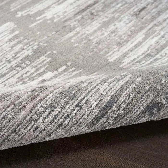 Abstract Hues ABH03 Grey/White Rug