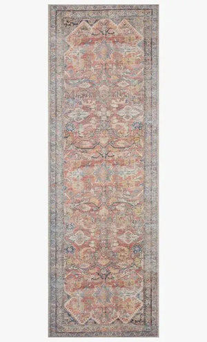 Adrian ADR-02 Rust/Denim Rug