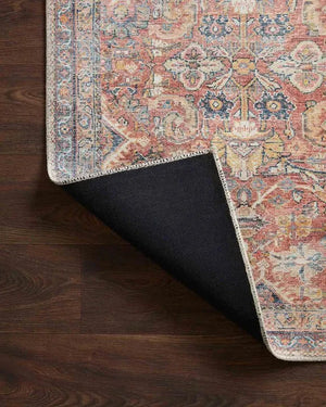 Adrian ADR-02 Rust/Denim Rug
