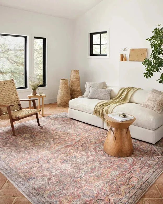 Adrian ADR-02 Rust/Denim Rug
