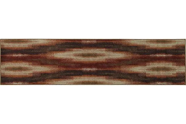 Adrienne 4193B Grey/ Red Rug