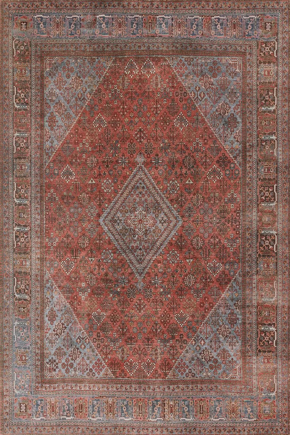Afshar AFS-38 Copper Rug