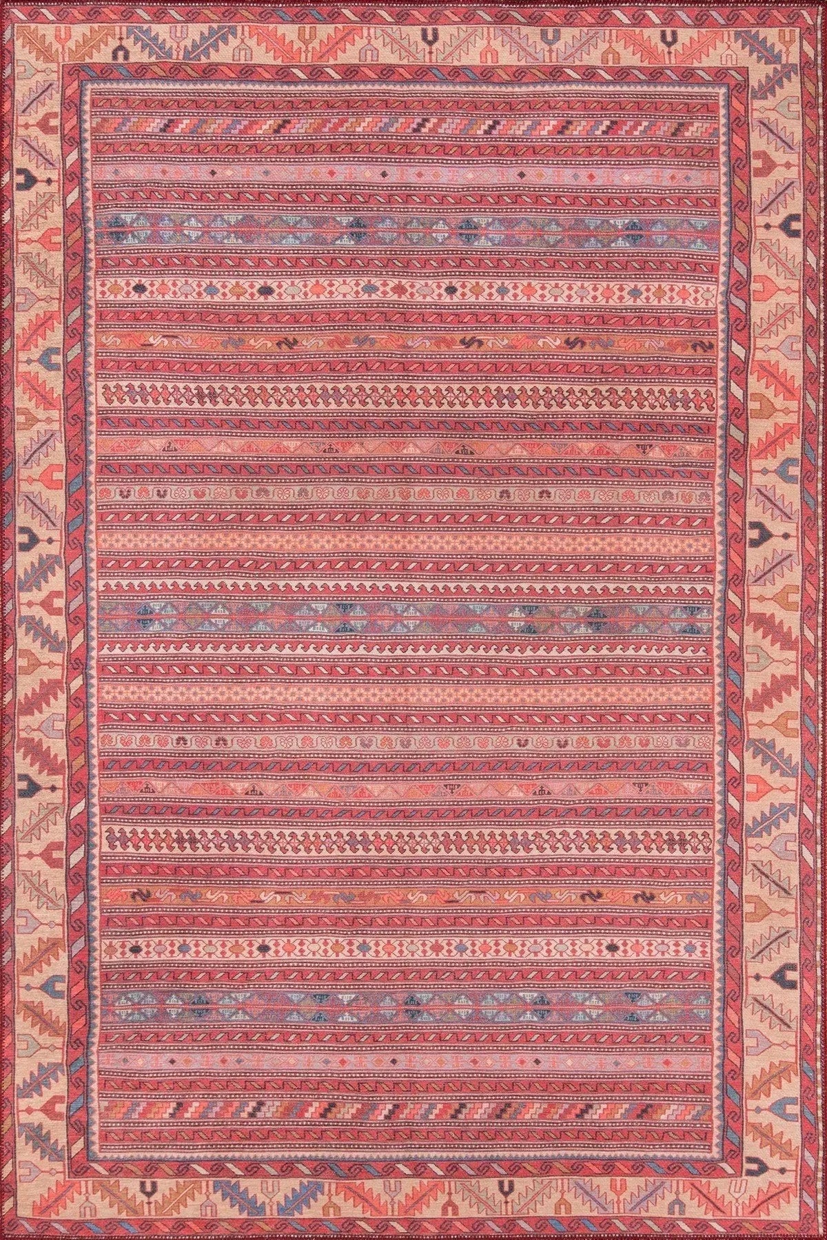 Afshar Afs-5 Multi Rugs