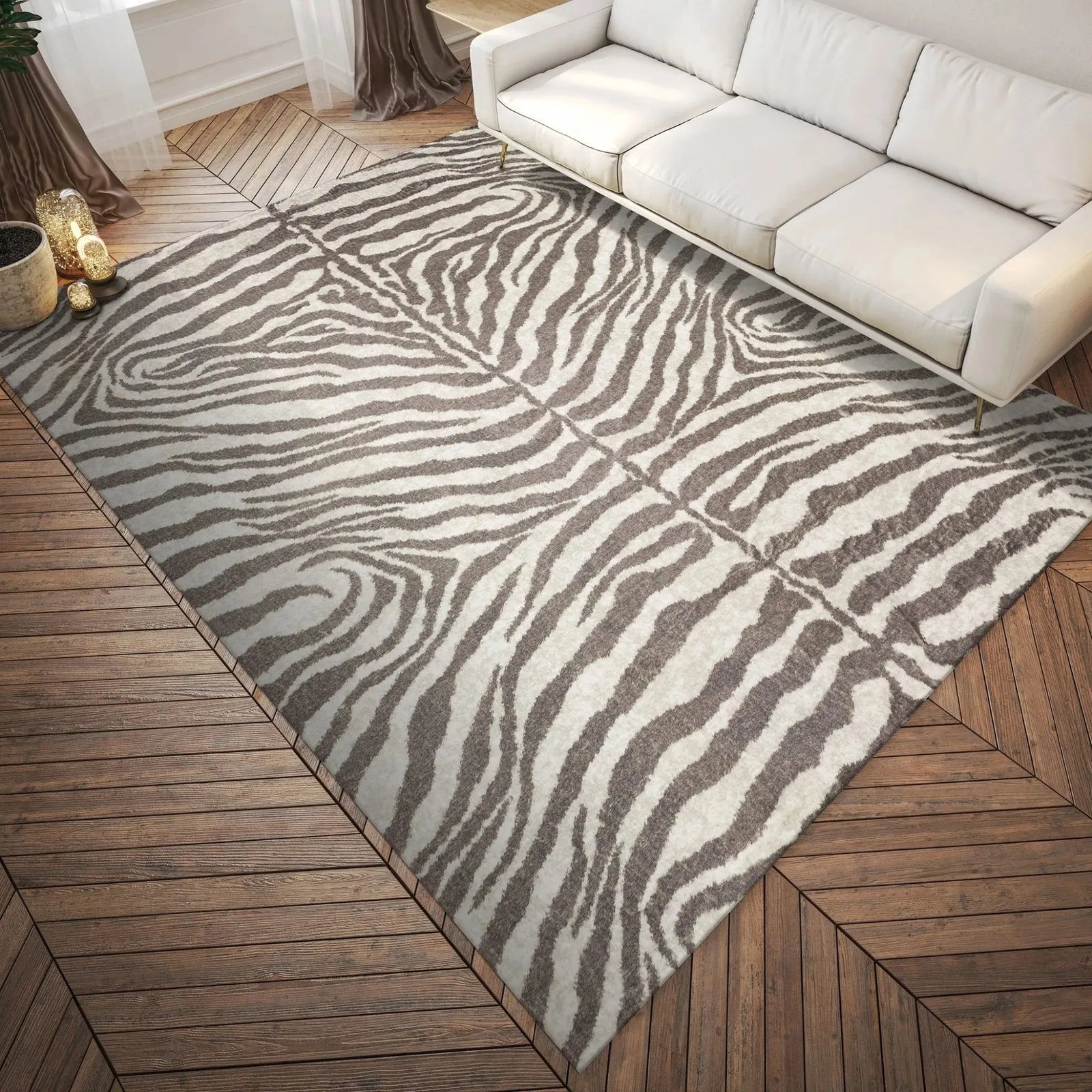 Akina AK1 Mocha Rug