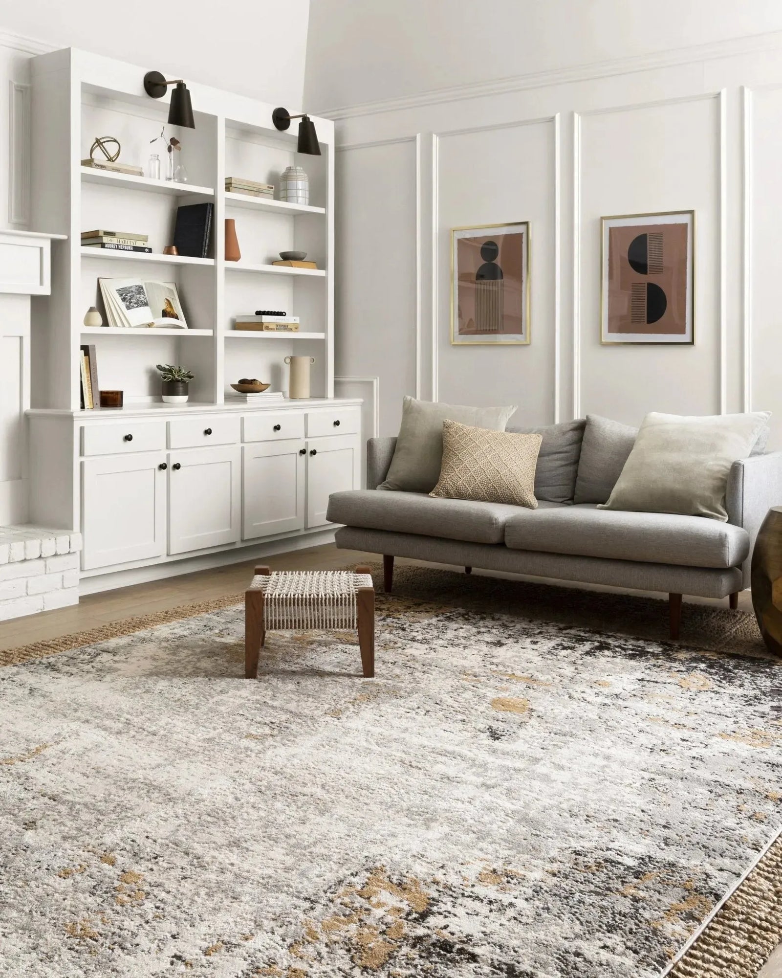 Alchemy ALC-02 Granite / Gold Rug