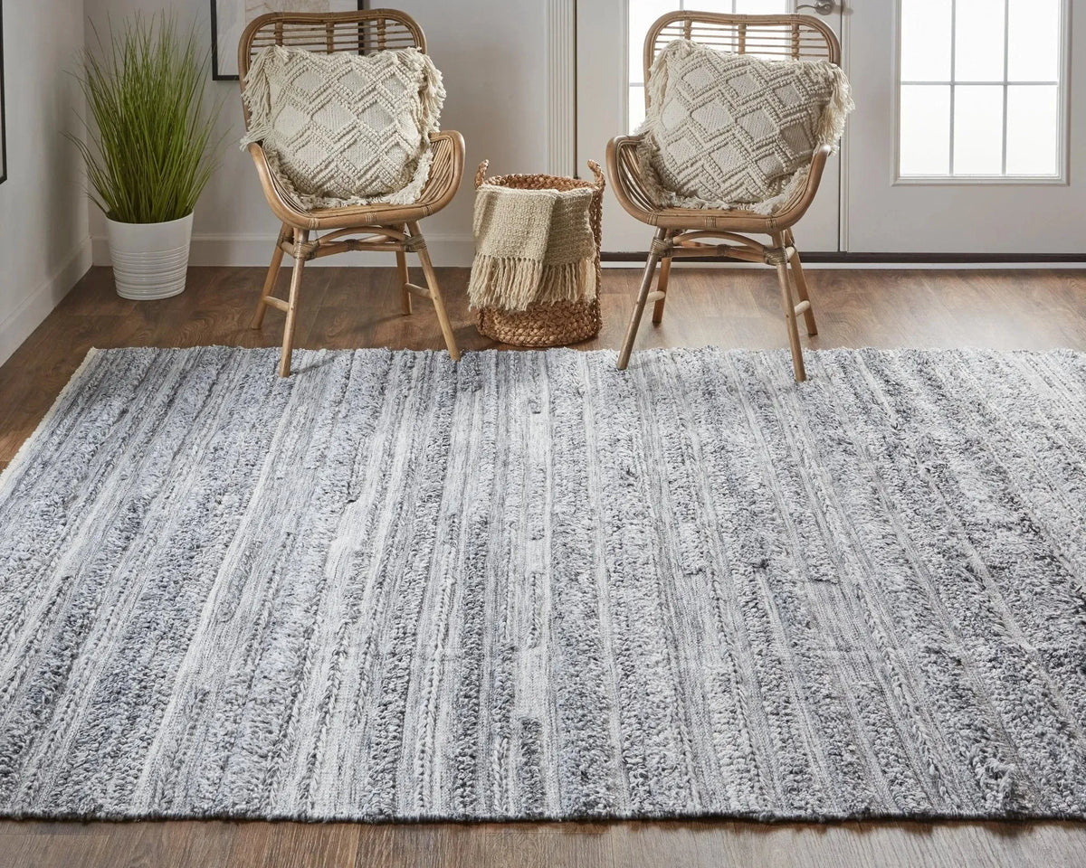 Alden ALD8637F Gray/Ivory Rug