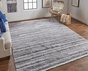 Alden ALD8637F Gray/Ivory Rug