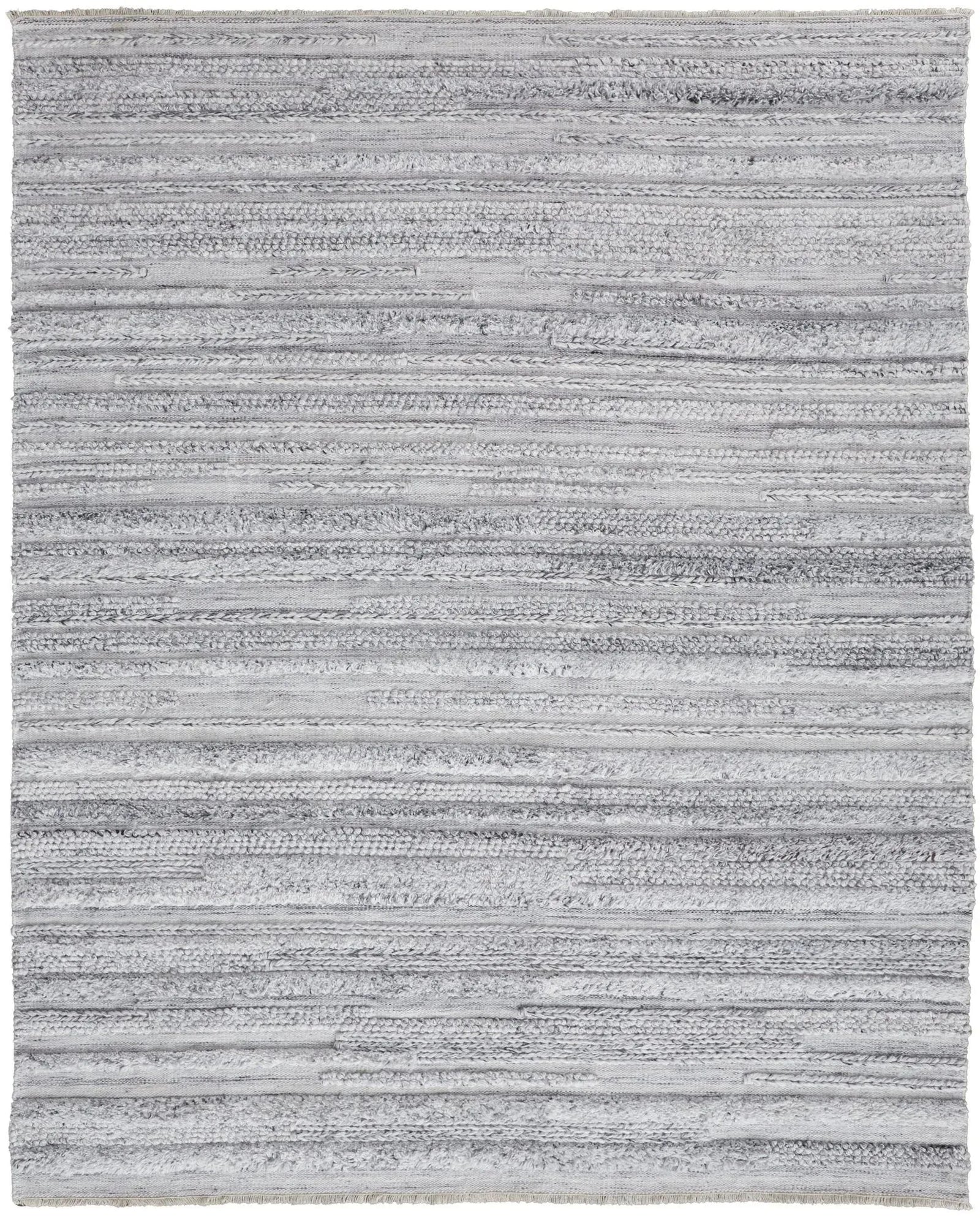 Alden ALD8637F Gray/Silver Rug
