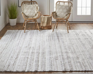 Alden ALD8637F Ivory/Taupe Rug