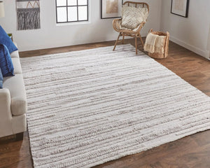Alden ALD8637F Ivory/Taupe Rug