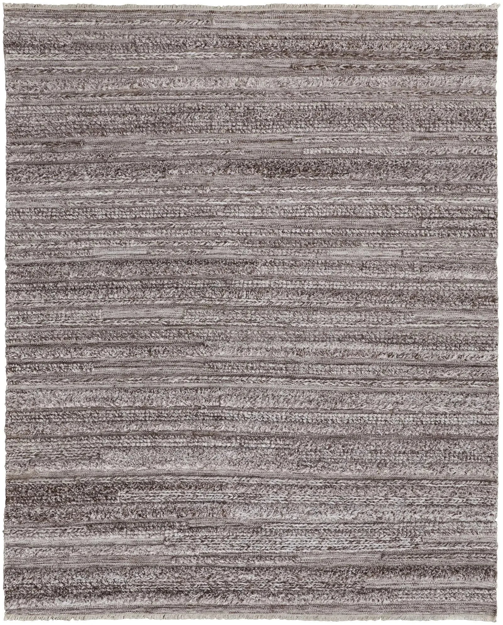 Alden ALD8637F Taupe/Brown Rug
