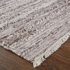 Alden ALD8637F Taupe/Brown Rug