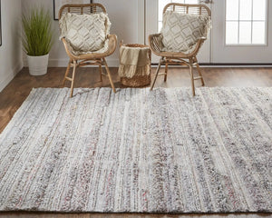 Alden ALD8637F Taupe/Ivory Rug