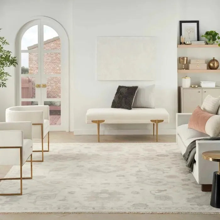 Aldora ALD14 Ivory/Grey Rug