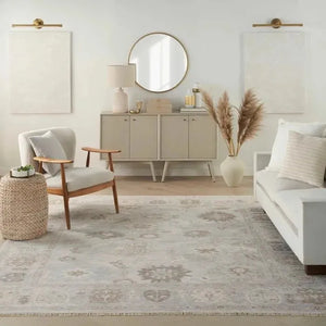 Aldora ALD15 Silver/Blue Rug