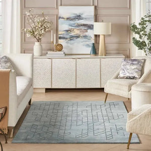 Alessia ALE01 Blue Rug