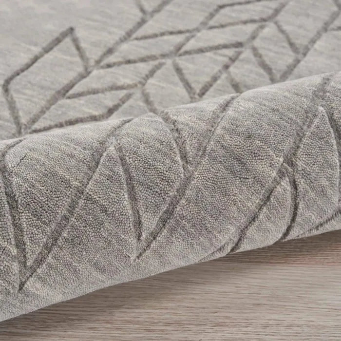 Alessia ALE01 Grey Rug