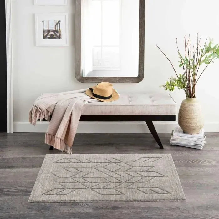 Alessia ALE01 Grey Rug