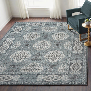 Alexandria ALX-10 Steel Blue Rug