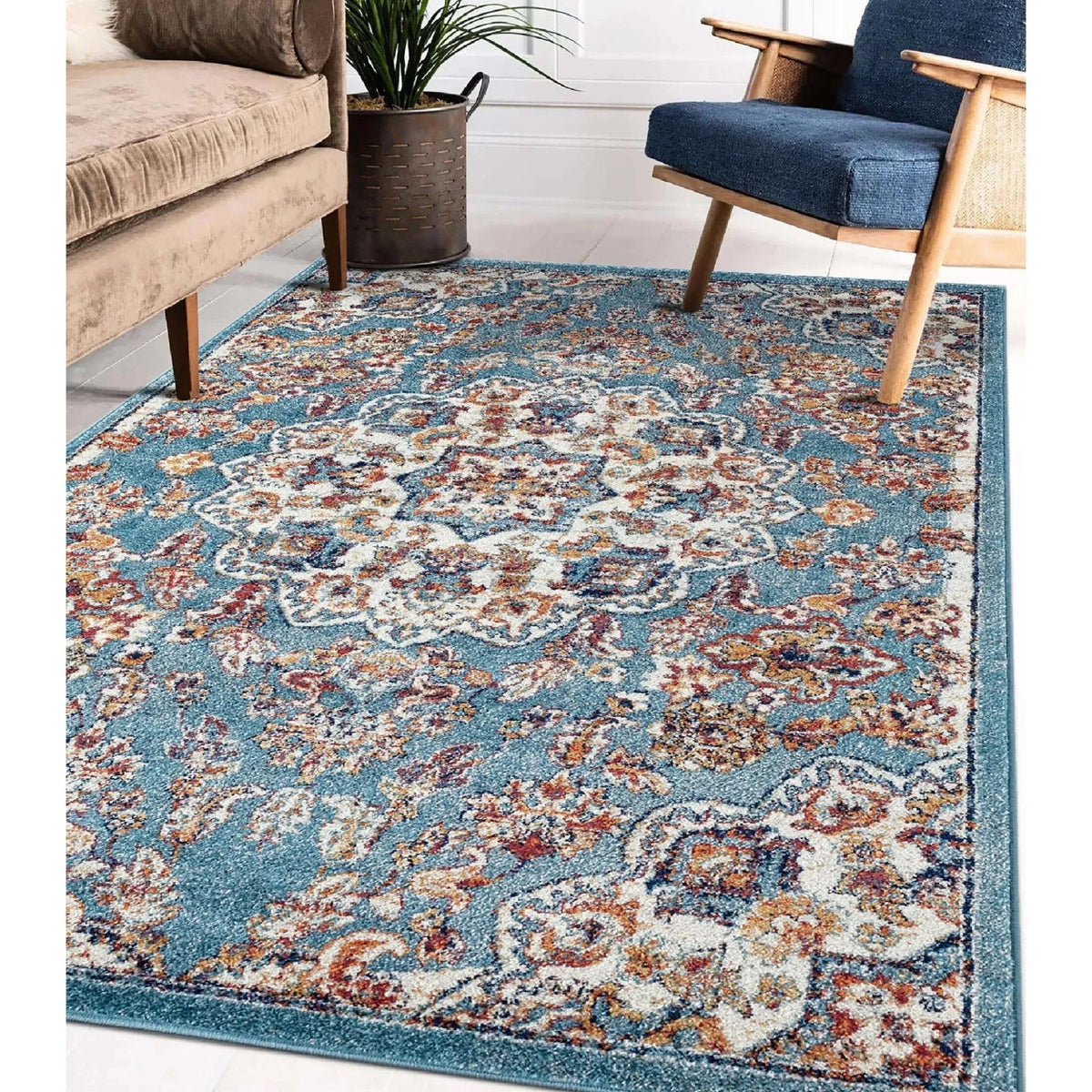Alexandria ALX-81 Sea Blue Rug