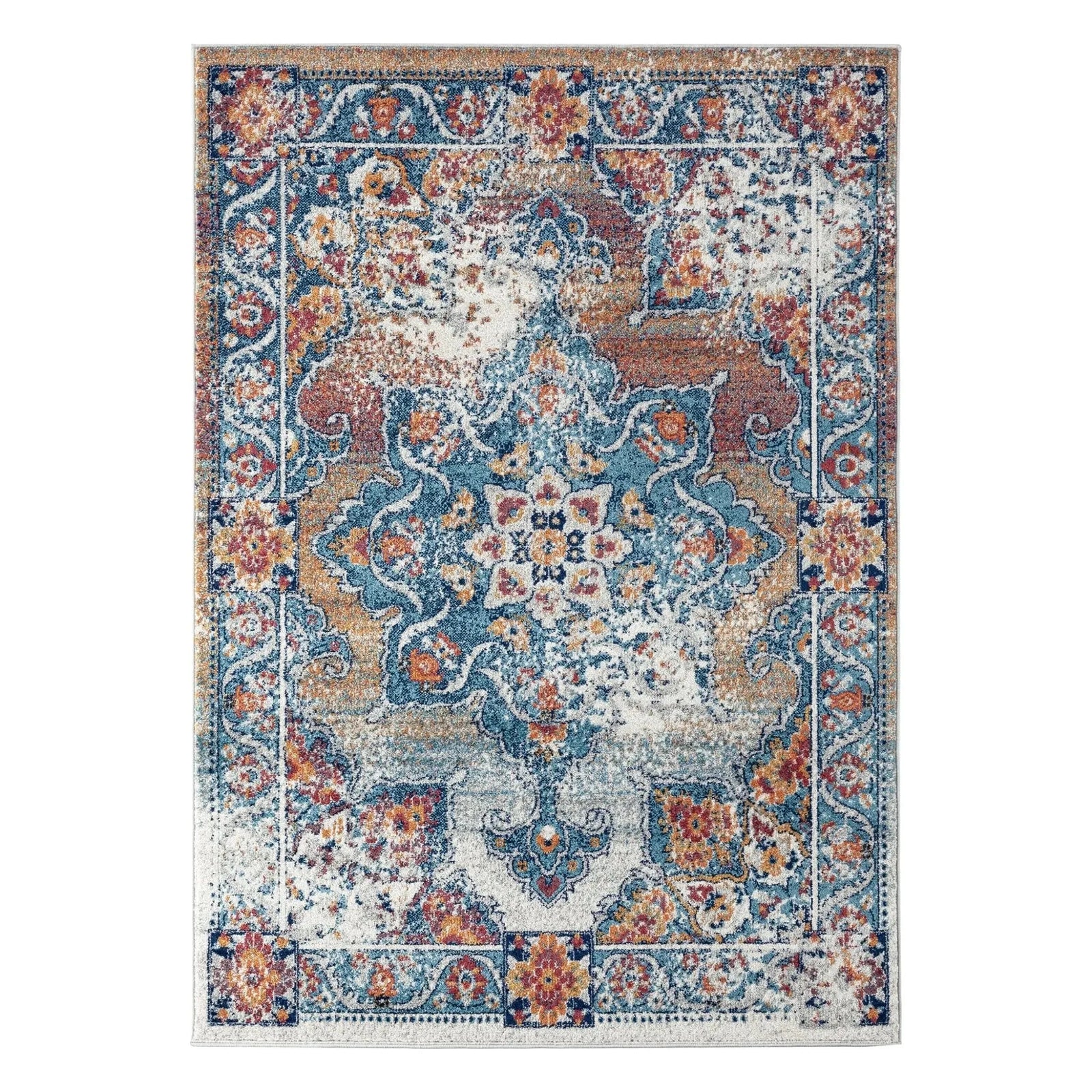 Alexandria ALX-82 Grey/Gold Rug
